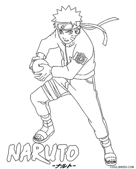 Free Printable Naruto Coloring Page For Kids Coloring