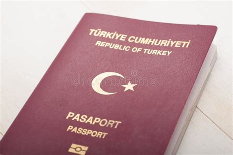 Turecki Paszportowy Szczegół Obraz Stock Obraz złożonej z świat tło