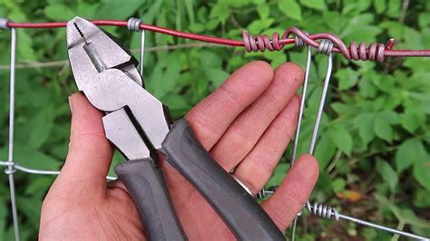 How To Splice Woven Wire Fence With Just Pliers Homesteading