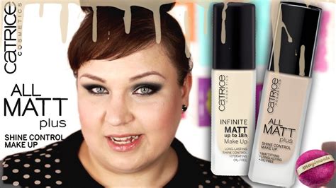 Jump to a particular section if you know what information you're looking for! CATRICE All Matt Plus Shine Control Make Up vs. Infinite ...