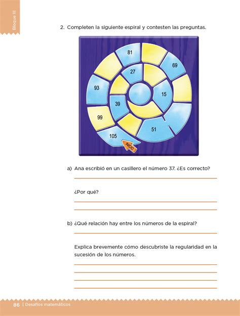 Desafíos Matemáticos Tercer Grado 2020 2021 Página 86 De 225 Libros