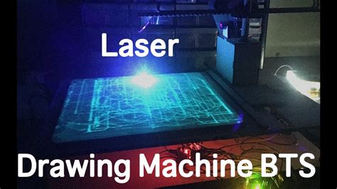 Laser Drawing Machine Behind The Scenes Youtube