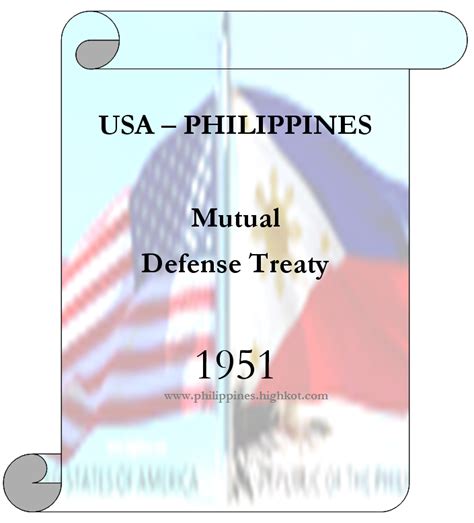 Mdt Usa Obliged To Defend The Philippines In Spratlys Against Any
