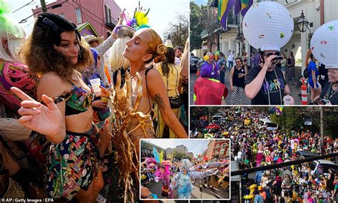 Revelers Leave Little To The Imagination On Final Day Of Mardi Gras This Is Money