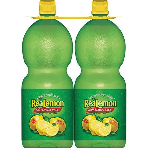 Realemon Lemon Juice 48 Oz 2 Count