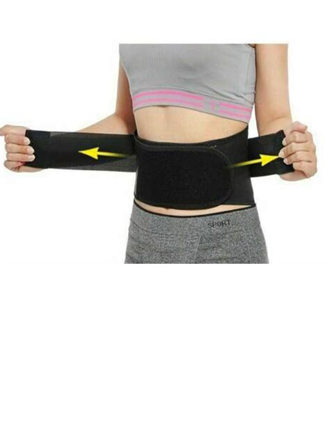 Diconna Magnetic Back Support Brace Belt Lumbar Lower Waist Double