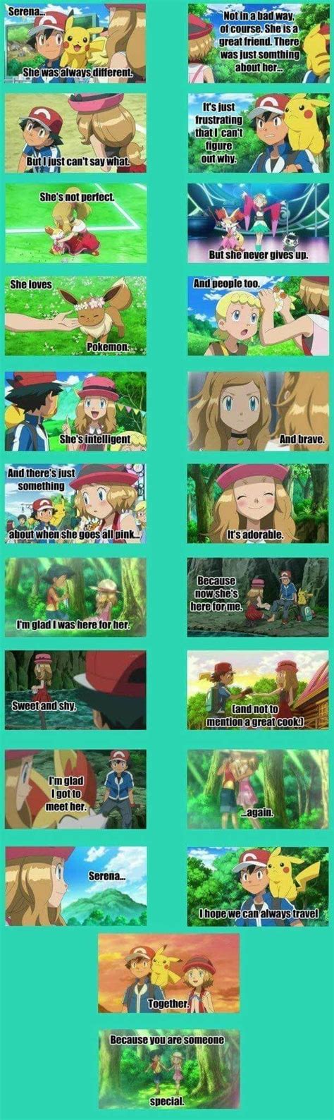 17 Best Ash And Serena Images On Pinterest Couples Ash Ketchum And Ash
