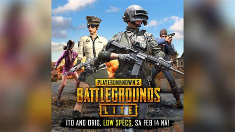 Pubg Lite Beta Test Starting This Feb 14 In The Ph Jam Online