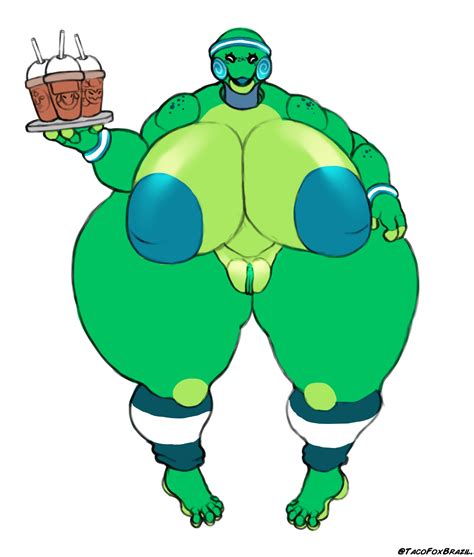 Rule 34 Animatronic Huge Breasts Huge Thighs Rana The Frog Onomatopoeiaono Tacofoxbrazil