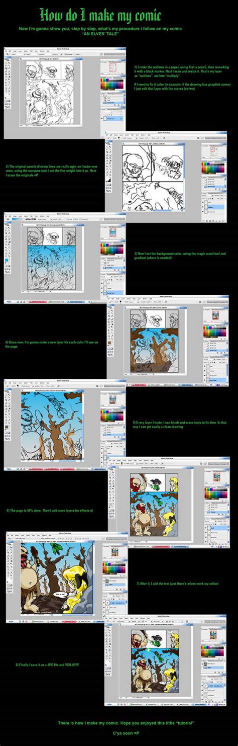 How Do I Make My Comic By Ghosthead Nebula On Deviantart