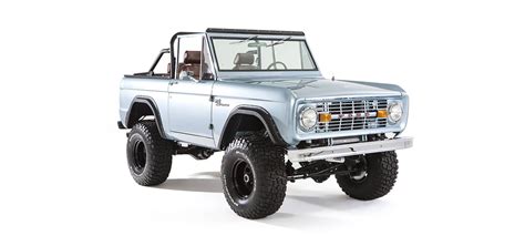 Classic Ford Bronco Frame Off Restoration Using All Of Our Components