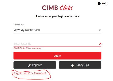 Customers may pay bills, enquire balance and conduct a host of financial services remit overseas up to rm50,000* & get live rates all in a single page view via cimb clicks. Cara Reset Password CIMB Clicks - Edu Bestari