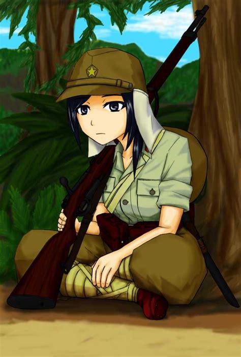 Military Girls Part 39 Imperial Japanese Army Enlisted Historical Anime Anime Military Girl