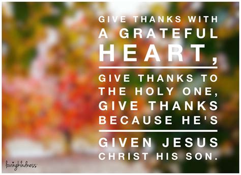 Give Thanks With A Grateful Heart Verse 2023