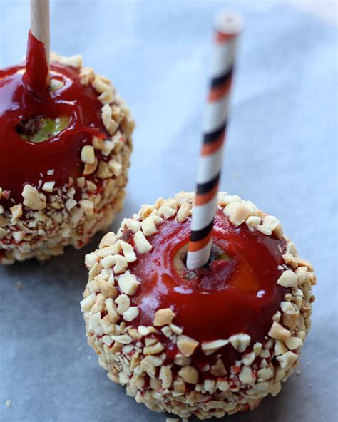 National Candy Apple Day Candy Apples With Peanuts The Foodie Patootie