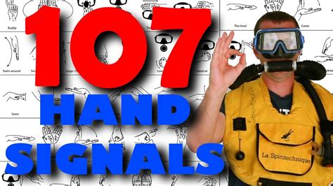 107 Hand Signals For Scuba Divers Youtube