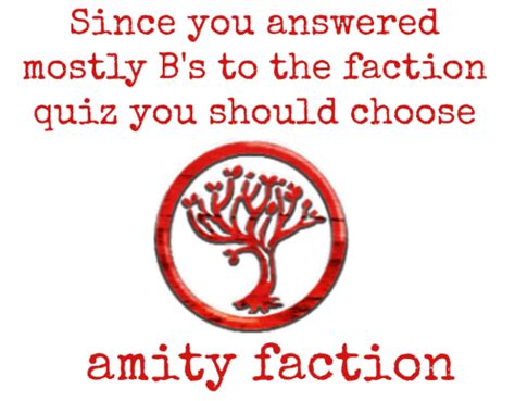 Congratulations Youre Amity Amity Divergent Factions Quiz Amity