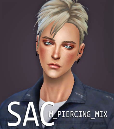 Male Piercing Mix At Sac Sims 4 Updates