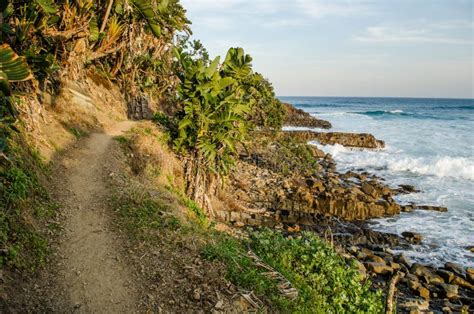 Port St Johns Beach And Indian Ocean South Africa Stock Photo Image