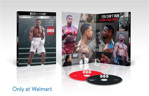Creed Iii Walmart Exclusive K Uhd Blu Ray Digital Copy