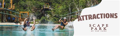 Adventures And Excursions Punta Cana Scape Park At Cap Cana