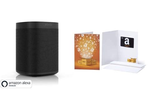 Amazon prime members will receive a $10 gift card when they spend $40 or more in gift cards from the retailer today before amazon. Hot Prime Day Deal: Sonos One Smart Speaker + $50 Amazon Gift Card for $199