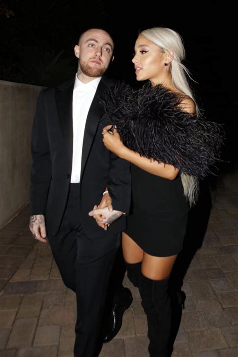 Ariana Grande And Mac Miller At Oscars Party March 2018 Popsugar Celebrity Uk