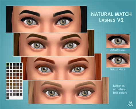 Sims 4 Maxis Match Lashes