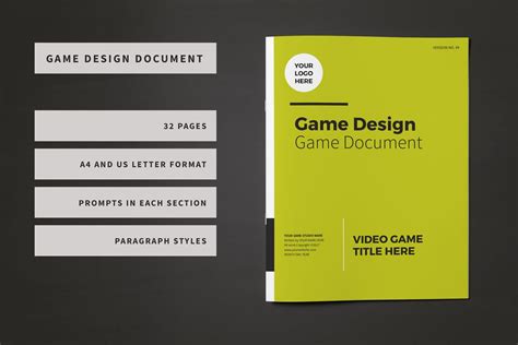 Game design documents is a collection of articles found on various sites on the internet. Game Design Document Template ~ Brochure Templates ...
