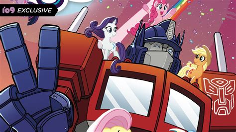 My Little Ponytransformers Idw Comic Crossover Revealed