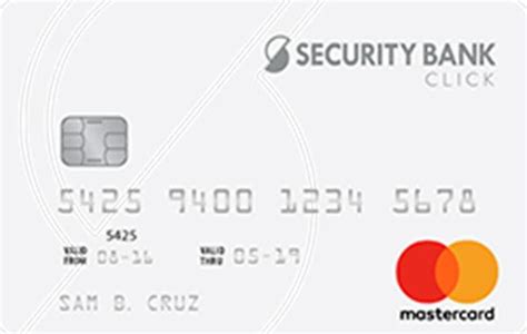 Pay your credit card bills betterwith payment centers nationwide. Security Bank Credit Cards - Promos & Deals 2019