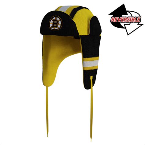 Boston Bruins Trapper Hat Officially Licensed Nhl Hats