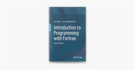 ‎introduction To Programming With Fortran Sur Apple Books