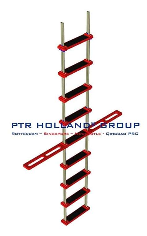 wood pilot ladder goliath mariteam