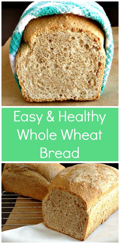 The Only Healthy Whole Wheat Bread Recipe Youll Ever Need Recipe