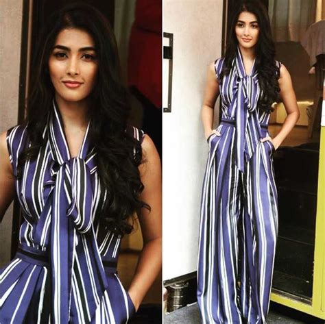 Love For Stripes 5 Times Pooja Hegde Proved That Stripes Can Never Go Out Of Fashion And Are