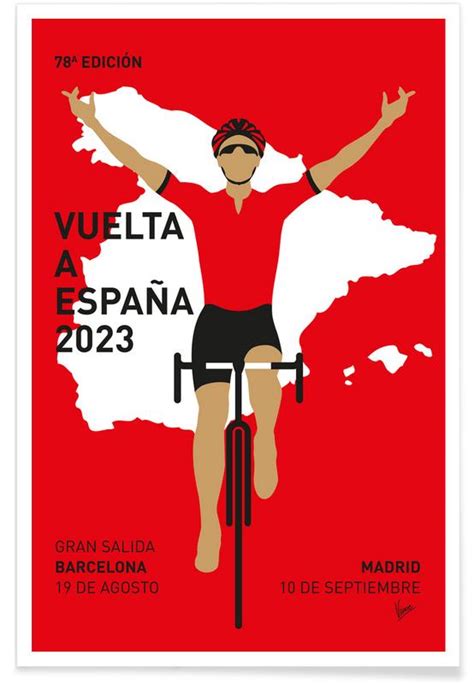 Vuelta A Espana 2023 Poster Juniqe