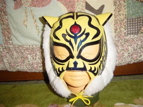 YN製JUNFAN工房スタンプ付4代目タイガーマスク試合用マスク マスク 売買されたオークション情報yahooの商品情報をアーカイブ公開