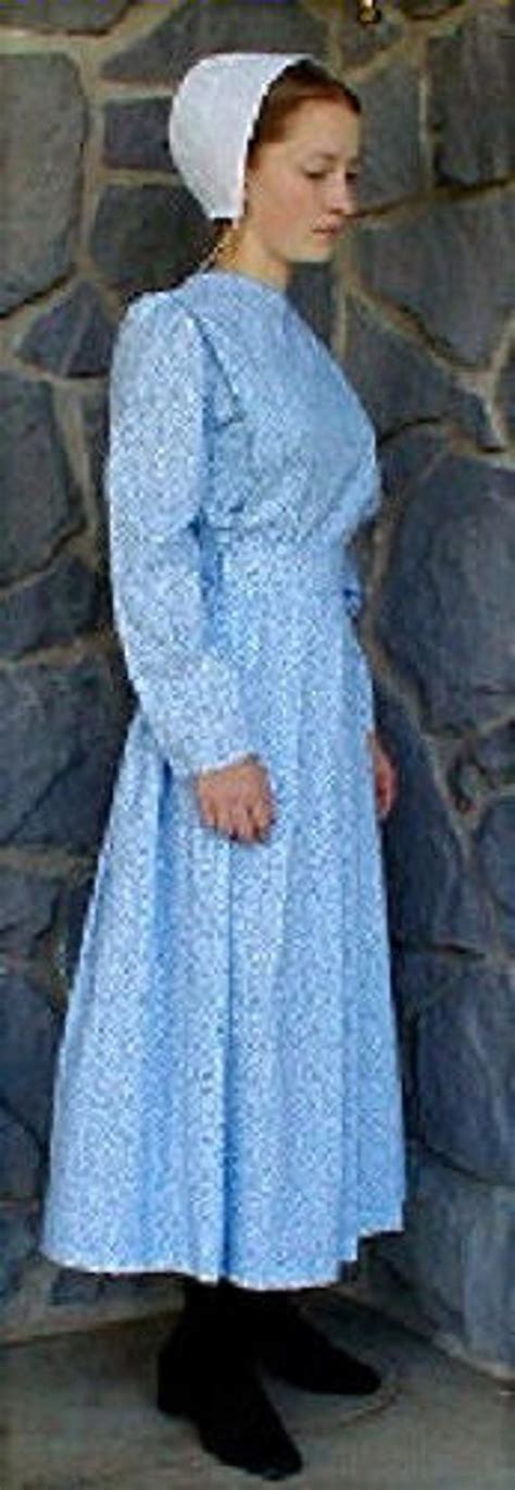 ladies plain modest cape dress mennonite amish new