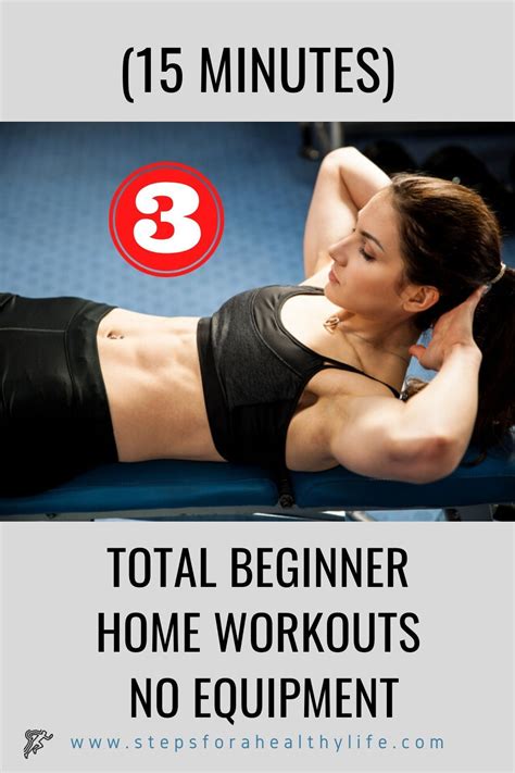 3 Full Body Home Workout For Beginnersno Equipment Need