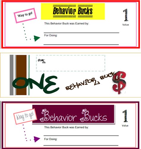 Behavior Bucks The Coupon System To Teach Kids How To Save Money