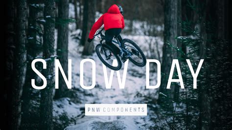 Mark Matthews Shreds A Snow Day Pnw Components Mountain Biking