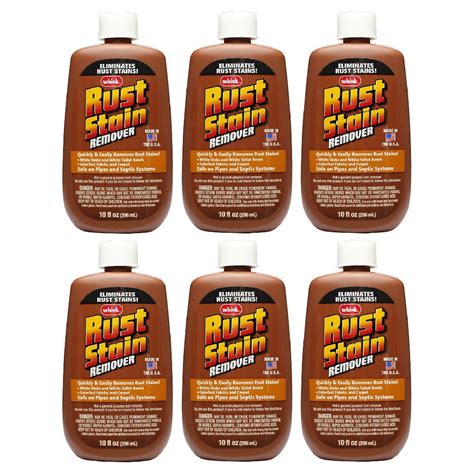 Whink Rust Stain Remover 10 Fl Oz 6 Pack