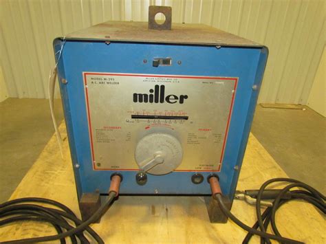 If you're having problems with a broken ac unit, miller bros hvac is here to help. Miller M-295 AC Arc Welder With Leads 295 Amp 1ph Single ...