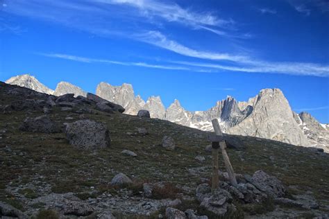 Cirque Of The Towers From Jackass Pass Wind River Range Flickr