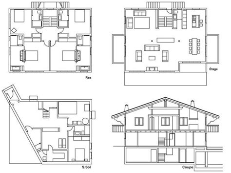Swiss Chalet Floor Plan House Decor Concept Ideas