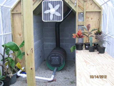 Wood Stove In Greenhouse Rocket Mass Heater Rocket Stoves Wood Stove