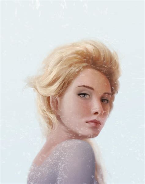 Frozen Elsa Portrait V2 By Khuon On Deviantart