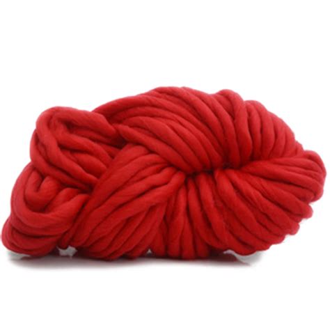 250glot Super Thick Woolen Chunky Yarn Bulky Roving Big Yarn For