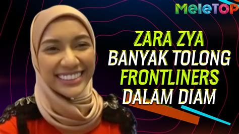 Zara Zya Banyak Tolong Frontliners Dalam Diam Meletop Nabil Ahmad